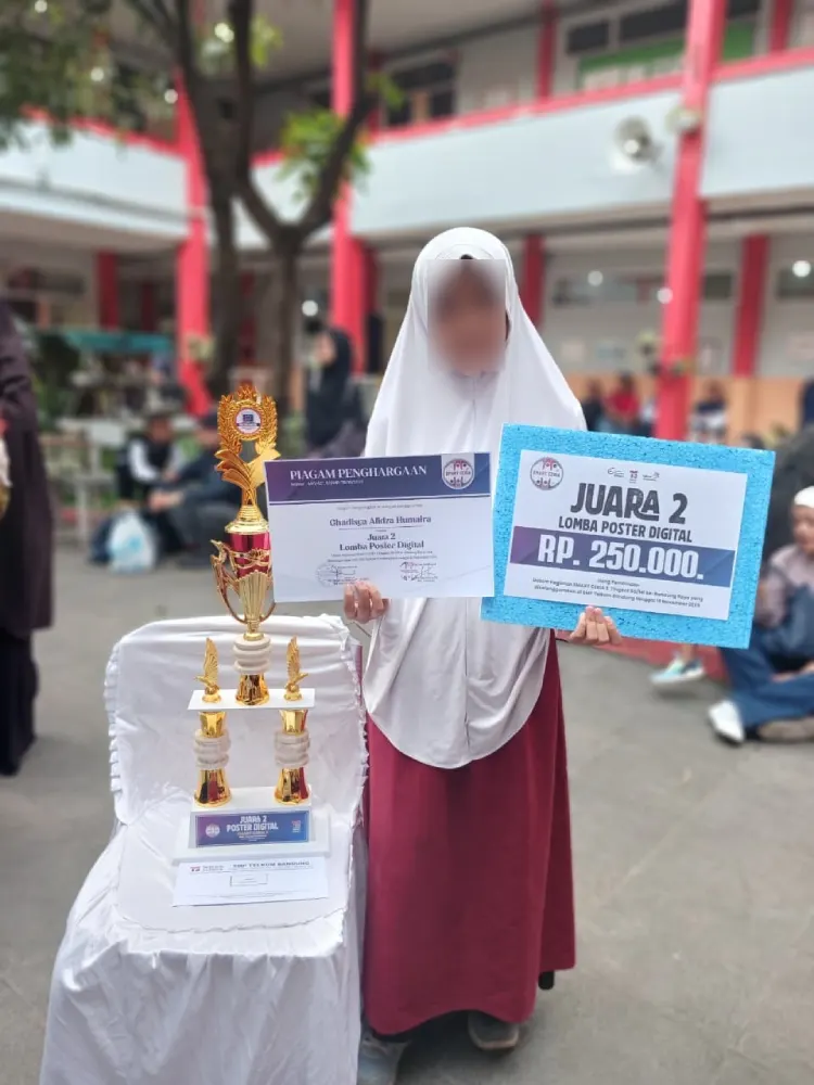 Sbm juara lomba smart ceria digital poster